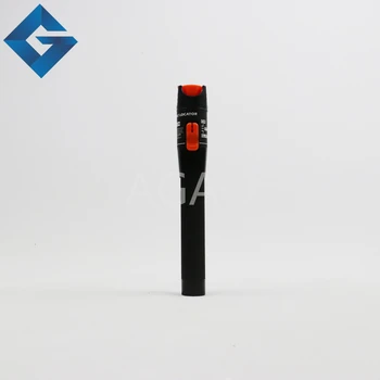 Ücretsız kargo / FTTH 10 km kırmızı ışık kalem, kırmızı ışık kaynağı fiber kalem ışık kalem test cihazı