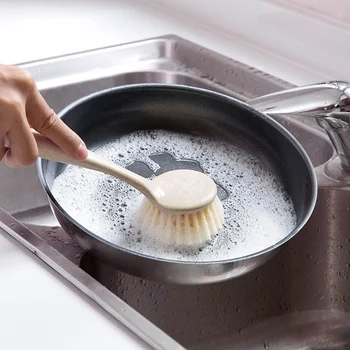 Çok Amaçlı Asılı Ev Temizlik Uzun Saplı Mutfak Bulaşık Yıkama Fırçası