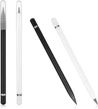 2 Adet Sonsuz Kalem Sonsuza Mürekkepsiz Ebedi Silgi ile Estetik Kullanımlık Infinity Kalem Yazma Çizim Ev Ofis