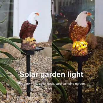 Açık LED güneş kartal lamba zemin fiş çim ışığı bahçe su geçirmez bahçe çim lambası dekorasyon ışık bahçe lambası veranda çim
