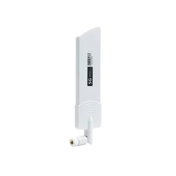 1 ADET 5G / 3G / 4G / GSM Tam Bant çubuk tutkal Omni Kablosuz Akıllı Metre Yönlendirici Modülü Kazanç 40DBi Anten, beyaz SMA Erkek