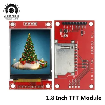 1.8 inç TFT LCD Modül LCD Ekran Modülü SPI seri 51 sürücüleri 4 IO sürücüsü TFT Çözünürlük 128*160 Arduino İçin