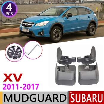 Araba Çamurluk Subaru XV Crosstrek için 2011~2017 Çamurluk çamurluk Flap Splash Flaps Çamurluklar Aksesuarları 2012 2013 2014 2015 2016