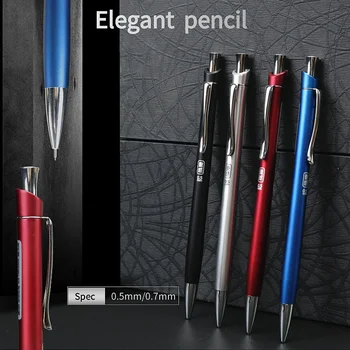 Güzel ağır duygu mekanik kurşun kalem 2B 0.5 0.7 mm Öğrenci yazma ve boyama kalemi