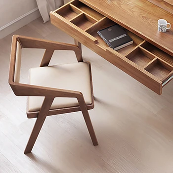 Yaratıcı Tasarımcı ahşap sandalye İskandinav Salon Ofis Makyaj Tasarım Yemek Oturma Odası Sandalyeleri Gelişmiş Yetişkin Mueblesa Mobilya