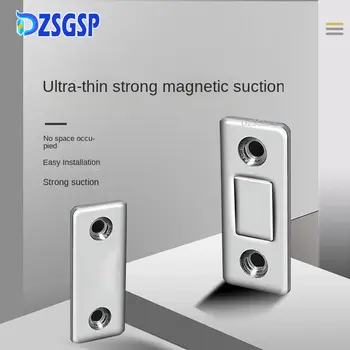 DZSGSP Manyetik Kilit Kapı Manyetik Dolap Yakalar Hiçbir Delme Kapı Durur Gizli Kapı Closer Dolap dolap mobilyası