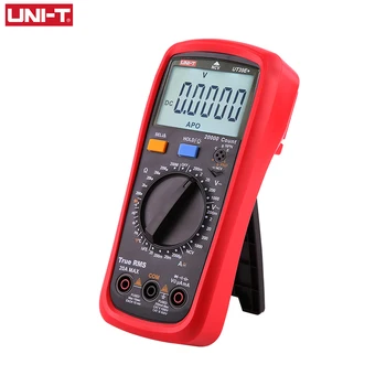 UNI-T ÜNITESI UT39E + Dijital Multimetre Otomatik Aralığı DC AC 20A 1000 V Elektrik Ölçüm Kapasitör Test Cihazı 2000µF Transistör Test