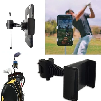 yeni Golf salıncak kayıt cep telefon braketi eğitim golf braketi dönebilen destek yardımcı aksesuarlar