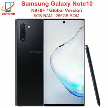 Samsung Galaxy Note10 Not 10 N970F 256GB ROM 8GB RAM Küresel Sürüm Octa Çekirdek 6.3 