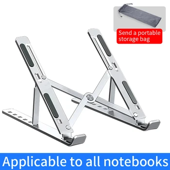 N3 Masaüstü Taşınabilir Alüminyum Alaşım laptop standı Katlanabilir Yükseltilmiş iPad Braketi Dizüstü Metal Soğutma Tabanı Stokta