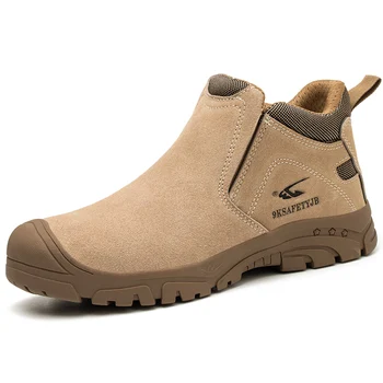 Iş Güvenliği Ayakkabıları Erkekler ısıya Dayanıklı Güvenlik Botları Yıkılmaz İş Sneakers Kadınlar Kevlar Taban Koruyucu Çelik Burunlu Ayakkabı