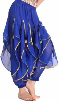 Hint Tribal oryantal dans kostümü harem pantolon Bloomers Kadınlar için Şifon Oryantal dans kostümü Pantolon Karnaval Elbise Sahne Gösterisi