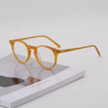 Vintage Optik Gözlük Çerçevesi OV5183 O'malley Gözlük Kadınlar ve Erkekler için Spetacle Gözlük Çerçeveleri Miyopi Reçete Gözlük