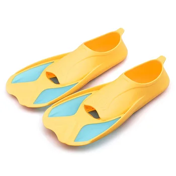 Profesyonel Dalış Palet Çocuk Ayarlanabilir tüplü çocuk yüzme ayakkabı Dalgıç Dalış monofin çocuk Dalış Yüzgeçleri