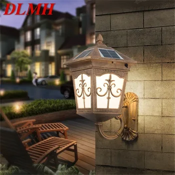 DLMH Dış Duvar led ışık Güneş Veranda Modern Aplik LED Su Geçirmez Aydınlatma Sundurma Balkon Avlu Villa