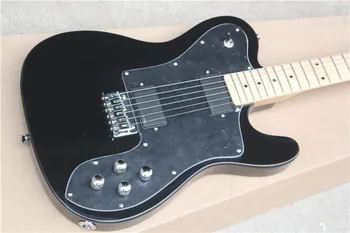 Çin gitar fabrika özel yeni siyah tl Elektro Gitar Aktif manyetikler stokta Ücretsiz kargo 531
