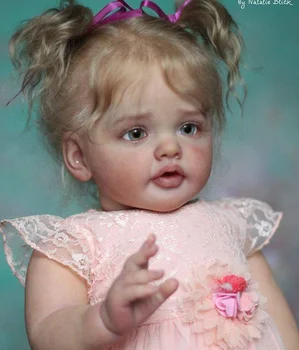 NPK 27 inç Reborn Bebek Kiti Betty Popüler Nadir Sınırlı Tükendi Edition ile Vücut ve gözler