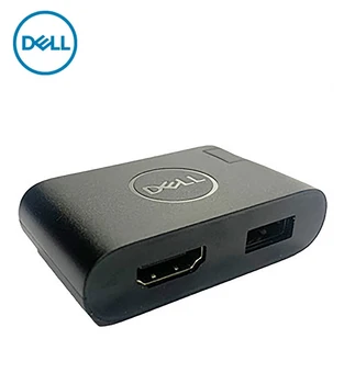 Dell DA20U Adaptörü-USB-C-HDMI / USB-A-Oynat ve tak