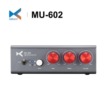 XDUOO MU-602 MU602 Yüksek Performanslı Dekoder High-end Dijital DAC Amplifikatör 192 kHz / 24Bit Bağımsız Ses İki RCA Çıkışı