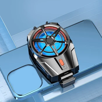 MOOL evrensel Mini cep telefonu soğutma fanı radyatör Turbo kasırga oyunu serin ısı emici pil modeli