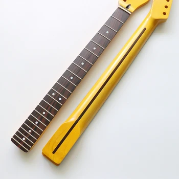 Nitroselüloz bitmiş 43mm Kemik Somun Kanadalı akçaağaç TL gitar boyun gülağacı klavye PASPAS İşaretleyiciler