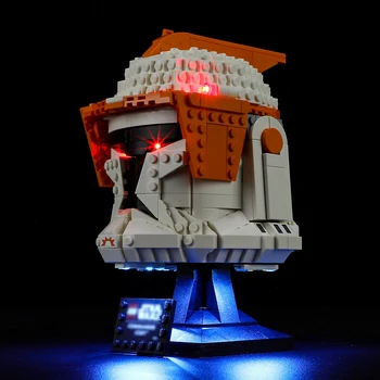 Led ışık Kiti 75350 Klon Komutanı Cod Kask Yapı Taşları Seti (Dahil DEĞİL Model) tuğla Oyuncaklar Çocuklar için