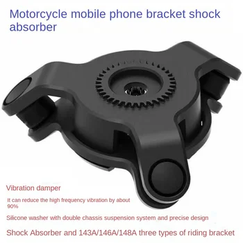 Yeni telefon tutucu Amortisör Emme Modülü Braketi Anti-shake Montaj Standı Adaptörü Aksesuarları İçin Motosiklet ATV