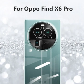 Oppo Bulmak için X6 Pro Şeffaf Telefon Kapak Bulmak İçin X6 X6Pro 5G TPU Yumuşak Silikon Çapa Funda İnce Şık Basit Tampon