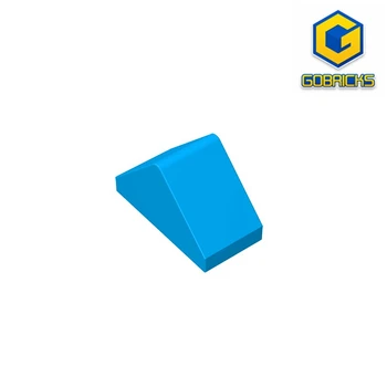 10 PCS Gobricks GDS-835 Eğim 45 2x1 Çift (Belirsiz Alt Tipi) lego ile uyumlu 3044 Hediyeler çocuk DIY