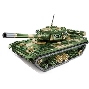 2022 Askeri Ordu Dünya Savaşı WW2 SWAT Polis Askerler ana Muharebe tankı Modeli Yapı Taşı Tuğla Çocuk Oyuncakları