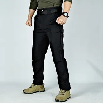 Erkek Nefes Askeri Pantsmen Taktik 2023 Pantolon Kargo Su Geçirmez Giyilebilir Rahat Ordu Çok cep Sıcak