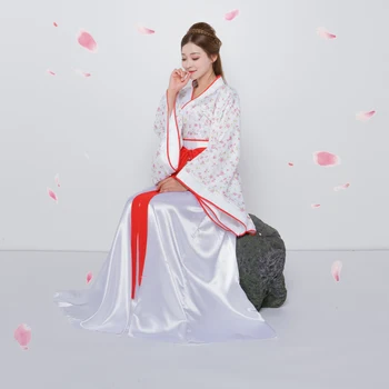 Çin Geleneksel Giyim Kadınlar için Tang Hanedanı Antik Kostüm Hanfu Elbise Çin Peri Elbiseler Performans dans kostümü
