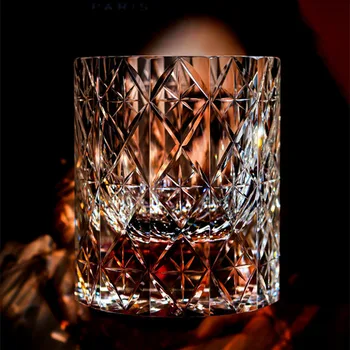 K9 Kristal Yıldızlı Gökyüzü Viski Bardağı Starlight Edo Kiriko El Oyma Ağır Viski Kaya Likör şarap bardakları XO Bardak Hediye Kutusu