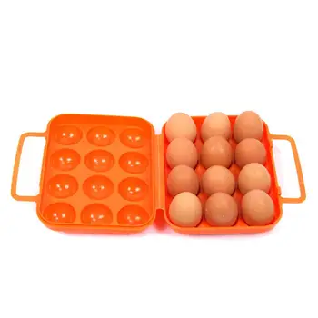 Yumurta Kutusu BPA Ücretsiz Hafif Mühürlü Iyi Uzay Tasarrufu Yumurta Organizatör Yumurta Kılıf için Babecue