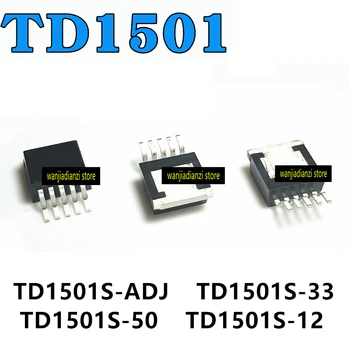 5 adet TD1501SADJ TD1501S33 TD1501S50 TD1501S12 TO-263 - 5 Adım aşağı DC / DC dönüştürücü çip, voltaj regülatörü IC