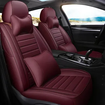 özel Araba klozet kapağı deri Mitsubishi Outlander Pajero Sport Grandis Chevrolet Spark Cruze accesorios automovil şekillendirici