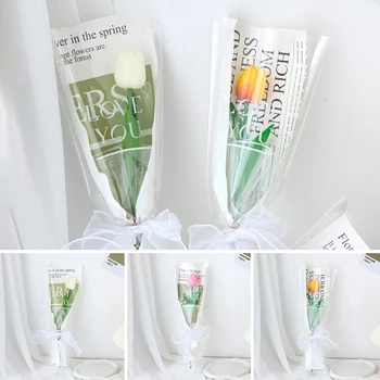 Lale yapay çiçekler Buket Tek Çiçek Sarma Düğün Hatıra Konuk Ev Ofis Dekor Öğretmenler Günü Hediyesi