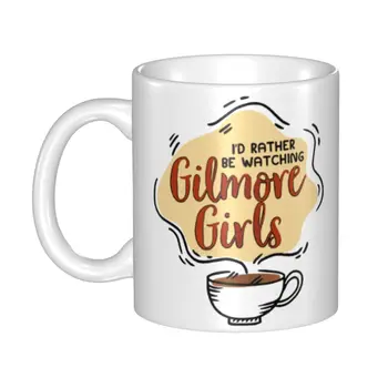 Gilmore Girls Grafik İskandinav Coffee_Coffee Bardak, Kahve MugsKawaii Rahat saplı Modern Fincan Pratik bardak