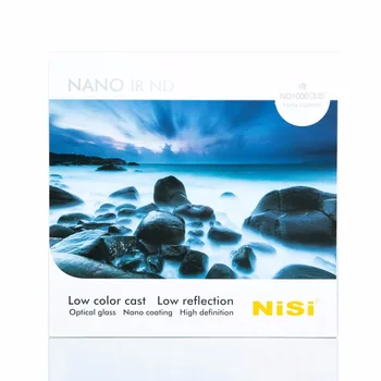 Nisi 100x100mm Nano IR Büyük Stoper Nötr Yoğunluk filtresi - ND1000 (3.0) -10 Stop