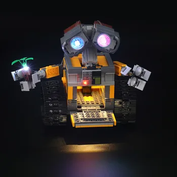 Led ışık Kiti 21303 ve 16003 Fikir Robot Yapı Seti KitsToys gözler ışık DIY Model oyuncak seti (Dahil Değildir Yapı Taşları)