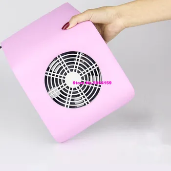 Pro Tırnak Toz Emme Toz Toplayıcı Fan Elektrikli Süpürge Manikür Makinesi Araçları Toz Toplama Çantası Nail Art Manikür Salon Araçları