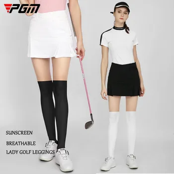 PGM Kadın Yaz Güneş Koruyucu Bacak Çorap Nefes Ince Golf Tayt Bayanlar Soğutma Sıska Külotlu Hortum Elastik Patchwork Pantolon