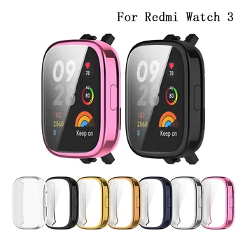 Koruyucu Kılıf Redmi İçin İzle 3 Akıllı Watchband Ekran Yumuşak TPU Koruyucu Tampon Kabuk Xiaomi Redmi için Watch3 Kapak
