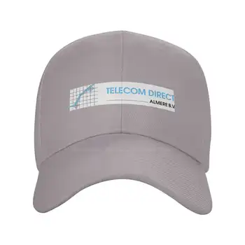Telekom Doğrudan Almere Logo Baskı Grafik Rahat Kot kap Örme şapka beyzbol şapkası