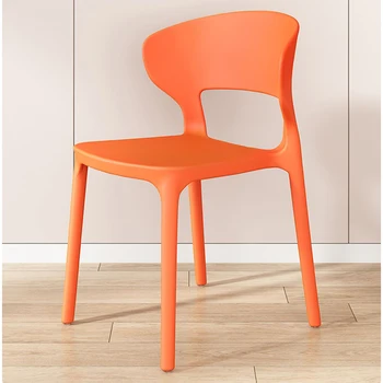 Mutfak Yüksek yemek sandalyeleri Ara Sıra Plastik İskandinav Minimalist yemek sandalyeleri Ofis Cep Cadeira Gamer Setleri Mobilya