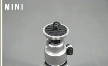 Mini tripod standı Taşınabilir Kamera Telefonu Video Projektör Gümüş Dönebilen Beamer Ayak Esnek