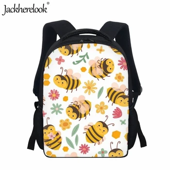 Jackherelook Moda Yeni Öğrenciler çocuk okul çantası Sevimli Karikatür Tatlı Arı Baskılı Kitap Çantaları Anaokulu Çocuklar seyahat sırt çantası