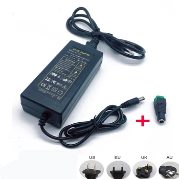 12 V 5A 5 amp 60 W DC ab / ABD İNGILTERE AU güç kaynağı adaptörü trafo LED şerit ışık