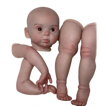 20-22 İnç Adelaide Bebê Yeniden Doğmuş Kitleri Genesis Sanatçı Boya Açık Gözler Demonte Bebek Kitleri Oyuncak Acessório Kiti Bebé Yeniden Doğmuş