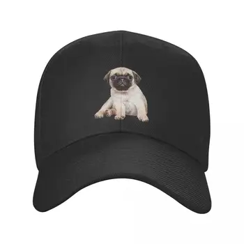 Kişiselleştirilmiş Sevimli Pug Köpek beyzbol şapkası Erkek Kadın Ayarlanabilir Baba Şapka Spor Snapback Kapaklar kamyon şoförü şapkaları